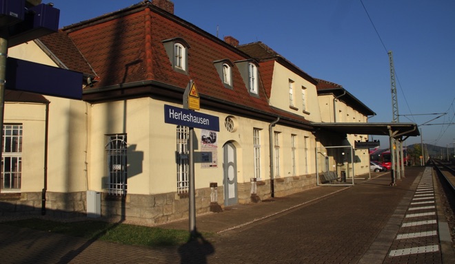 Bahnhof Herleshausen 2015